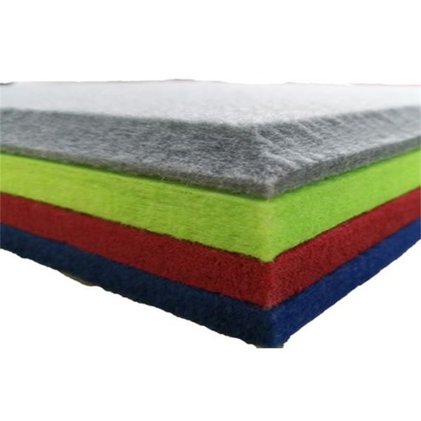 Buy Fireproof 25mm Thick PET Acoustic Panel 100% Polyester Fiber at wholesale prices