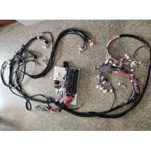 Black Linde MK5 Cab Main Wiring Harness Durable 3573810455 24V