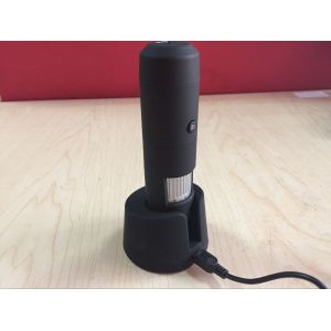 Quality Wireless Skin And Hair Scanner Video Dermatoscope High Resolution 50~1000 Times Magnification 8 LEDs for sale