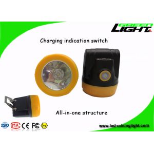 Explosion Proof Rechargeable Led Headlamp Cordless Mining Safety Cap Lithium Ion