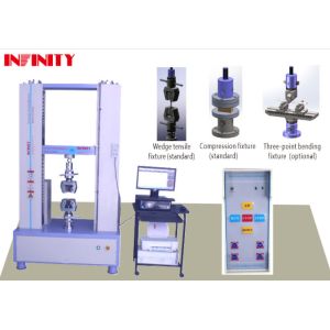 100kn Capacity Tensile Testing Machine For Strength Time Curve Testing 300mm/min