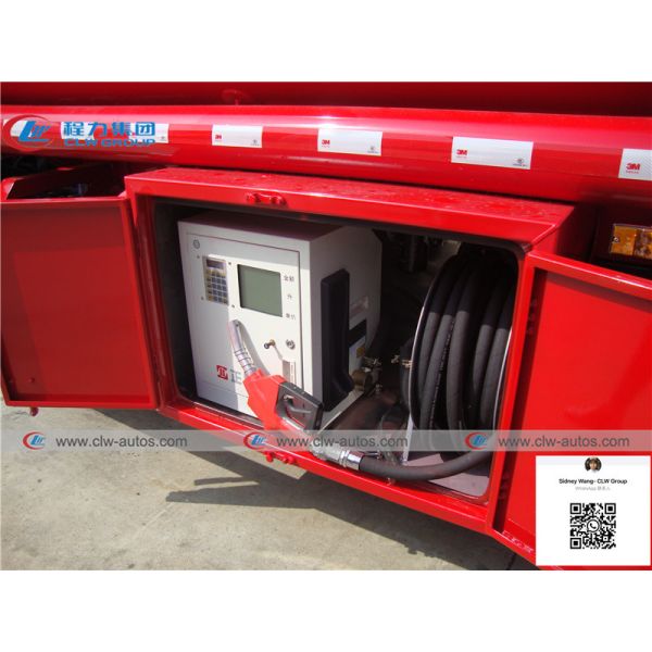 9m3 Dongfeng Furuika 4x2 Mobile Fuel Dispenser Truck