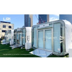 Water Resistant Modular Box Glamping Tent For Event 30m2 Area