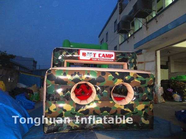 Custom Land Inflatable Obstacle Course Multi Style Challenge Run Equipment for Parks Schools Corporate Events Outdoor Activities and Rental Operations