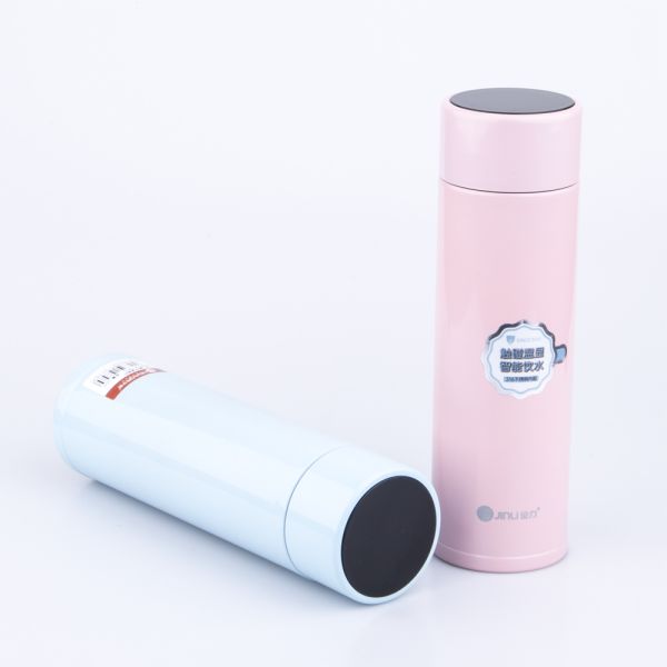 500ml LED Temperature Display Stainless Steel Double Insulated Vacuum Smart Water Bottle