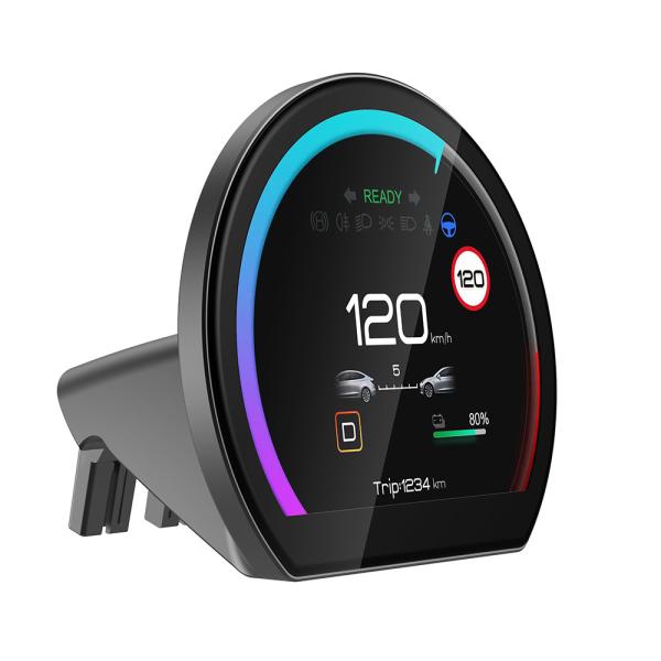 LCD Dashboard Panel Car Instrument Cluster Tesla Model 3Y Multifunction