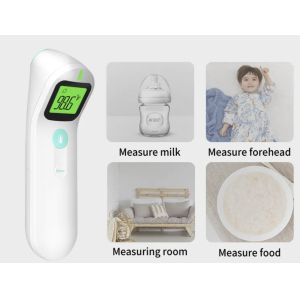 Quality LCD Display Digital Forehead Thermometer Measures Human Body Temperature for sale