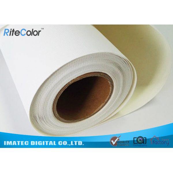 Buy 44” Matte Inkjet Cotton Canvas 360gsm for Inkjet Digital Printing , Waterproof Stretched Fine Art Canvas at wholesale prices