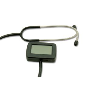 Multi-function digital visual electronic stethoscope + ECG + spo2 pulse oxygen Saturation with CE Approved CMS-M