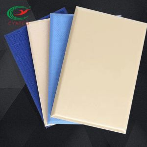 Odorless Wall Fabric Acoustic Panel Moistureproof For Office