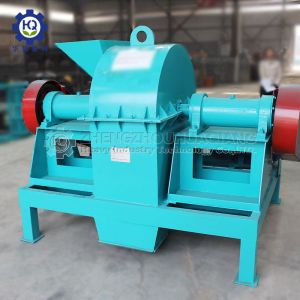 Carbon Steel 2000R/ Min 26KW Fertilizer Cage Crusher Machine