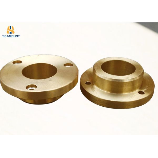 Buy Threaded Flanged Bronze Bushings Crusher Machine Parts With Long Life at wholesale prices