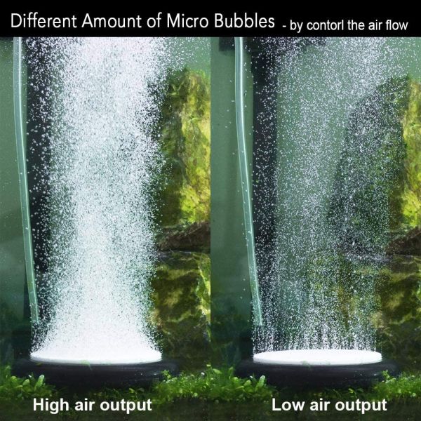 Silent Deep Dissolving Hygger Aquarium Air Stone