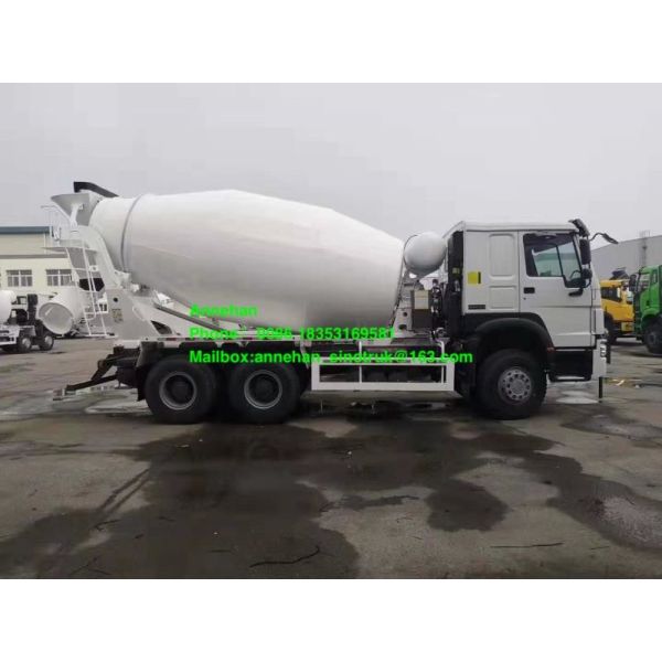 Buy Howo7 Sinotruk 10M3 336hp Euro2 Concrete Mixer Machine Truck at wholesale prices