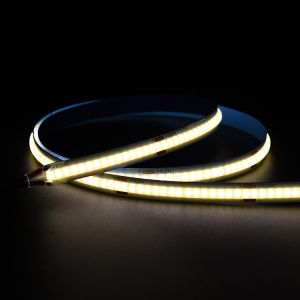 Flexible COB LED Strip Light - 24V, 320 LEDs, 3000K Color Temperature, 8mm Width