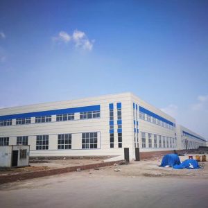 Customized Steel Structure Warehouse with Aluminum Alloy Windows and Sandwich