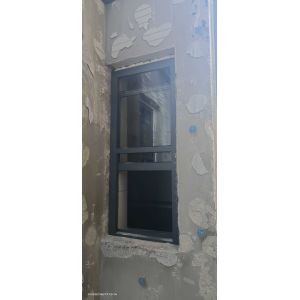 Companion Hearth Adjacent Folding Window Providing Supplemental Ventilation