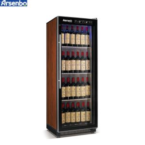 Elegant Upright Thermoelectric Wine Cooler Fridge Practical 90 Bottle