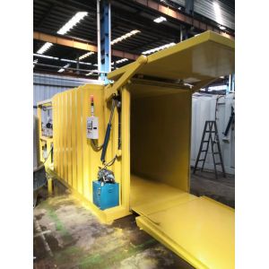 R404A Vegetable Vacuum Cooler PLC Control 72kw