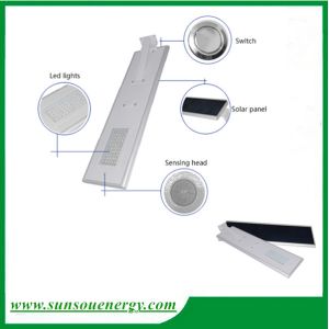 China All in one solar street light with motion sensor, integrated solar street light 20w for hot sale on sale