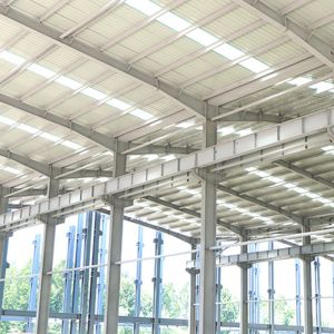 Prefabricated / Prefab Steel Structure Warehouse Construction Building