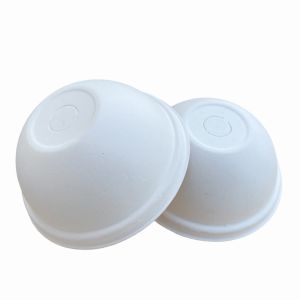 8oz 12oz Compostable Sugarcane Bagass Coffee Cups With Lids