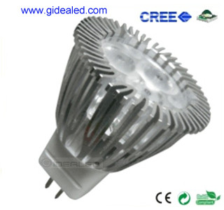 Buy china  3W MR11 LED Lamp with 3*1W CREE XP-E LED 12V at wholesale prices