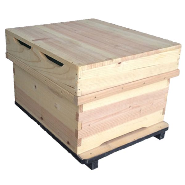 Buy 21.5kg 55*52*32cm Unassembled 10 Frame Beehive Box at wholesale prices