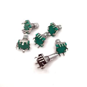 Incremental 5mA Dual Rotary Encoder Switch With Concentric Knobs 11mm