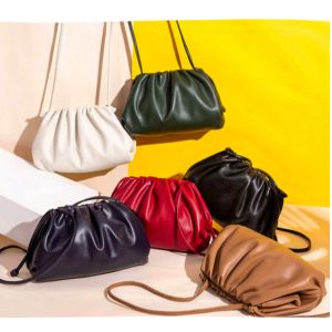 OEM Ladies Clutch Bags 31cm 20cm Chocolate Brown Clutch Purse