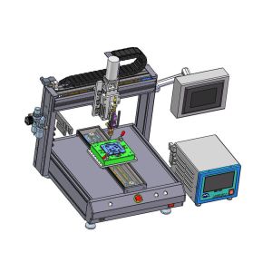 Three Axis Platform Heat Staking Machine With PLC-Based Programming And Control