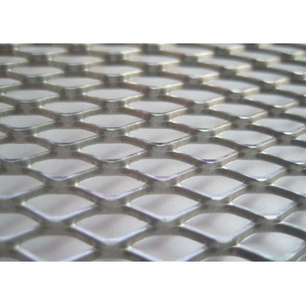 Buy Stainless Steel Diamond Mesh Sheet Skid Resistance ISO9001 Certification at wholesale prices