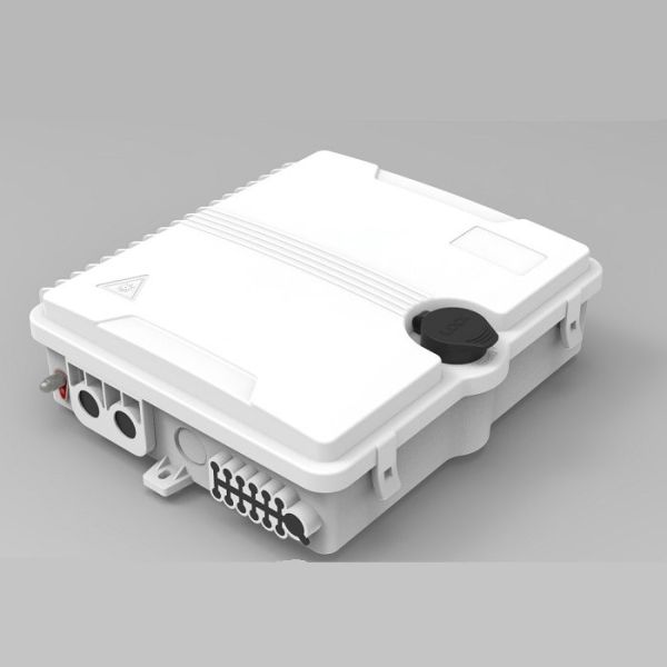 FTTH 1x8 PLC 12ports Fiber Optic Distribution Box Wall Mount