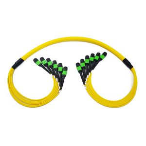 Quality Optic fiber Trunk Cable SM 72core female MTP/MPO Patch Cord for sale
