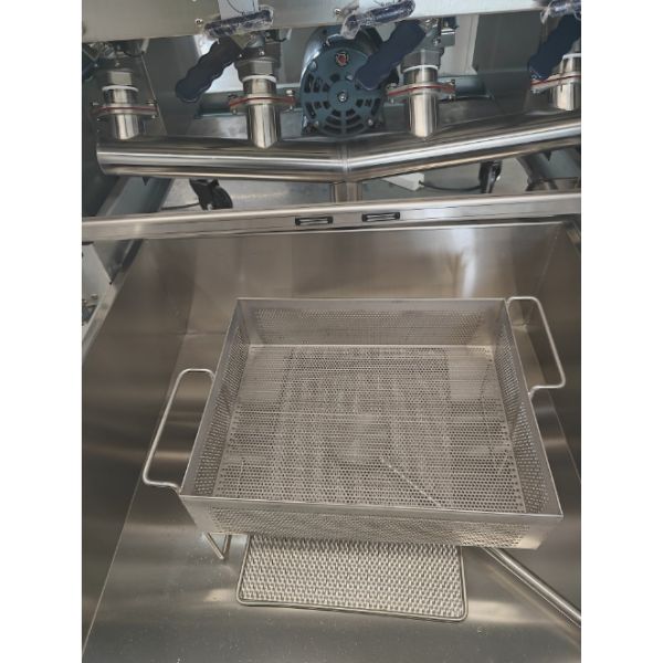 Professional Digital Computer Panel 4 Tank 4 Baskets 28KW 304SUS Electric Chips Open Fryer
