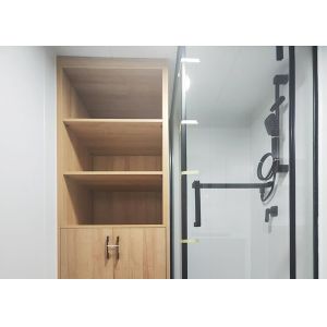 Prefabricated Modular Home Tiny Home On Wheels With Light Steel Frame