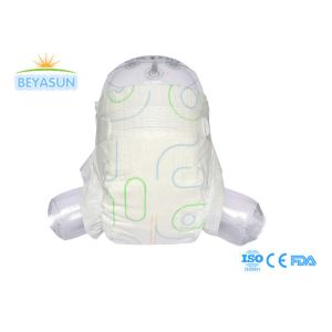 Breathable Baby Disposable Diapers With Magic Tape Elastic Waisband