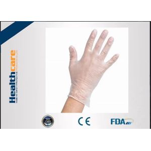 One Time 4.5g Clear Vinyl Gloves Powder Free Latex Free Disposable Gloves Food