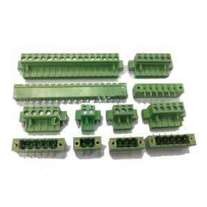 5.08mm Pitch PCB Plug-in Screw Terminal Blocks Plug Straight Pin Header with