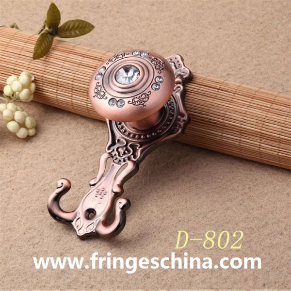 High quality classical customized metal curtain hooks for home decorations
