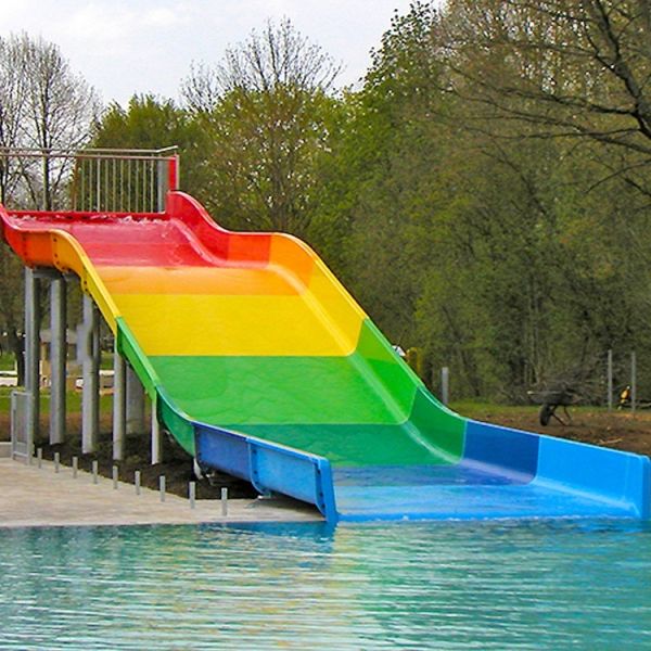 Buy Family Fun Fiberglass Pool Slide with 12 Months Warranty and More Than 12 Years Working Life ISO9001 Certified at wholesale prices