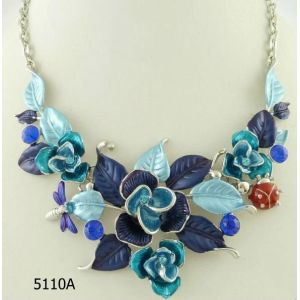 Popular quality elegance jewelry for women, antique bronze necklace