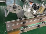 Round Bottle Automatic Labeling Machine , Side Face Labeler Easy Maintain