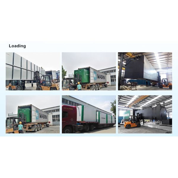 Submerged MBR Underground Wastewater Treatment Plant Design Sewage Treatment Equipment