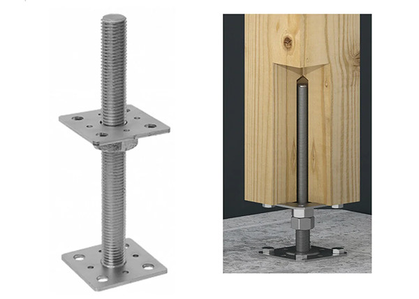 Buy High Sound Insulation Adjustable Steel Support Post Ease Fabrication at wholesale prices