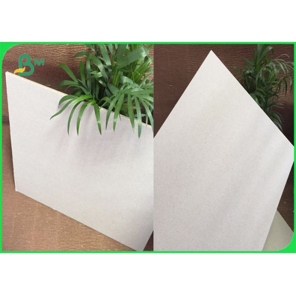 Bending Resistance Thick Grey Board Paper 350 Gsm - 3150 Gsm For Book Cover