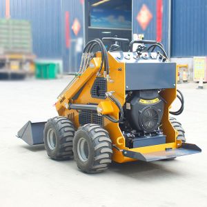 High Quality Crawler Skid Steer Loader Gasoline Mini Skid Steer Loader with