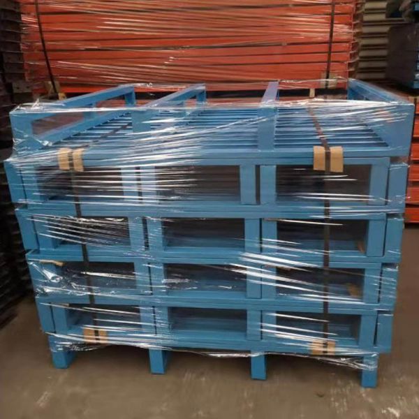 Industrial Heavy Duty Steel Pallets Load Capacity 500KG-3000KG And Customizable
