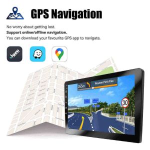 Universal 9" Android10 Car Stereo with WIFI Carplay GPS and Steering Wheel