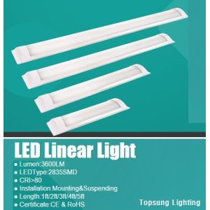 3ft 24*75*900mm Dimmable linear tube lamp
